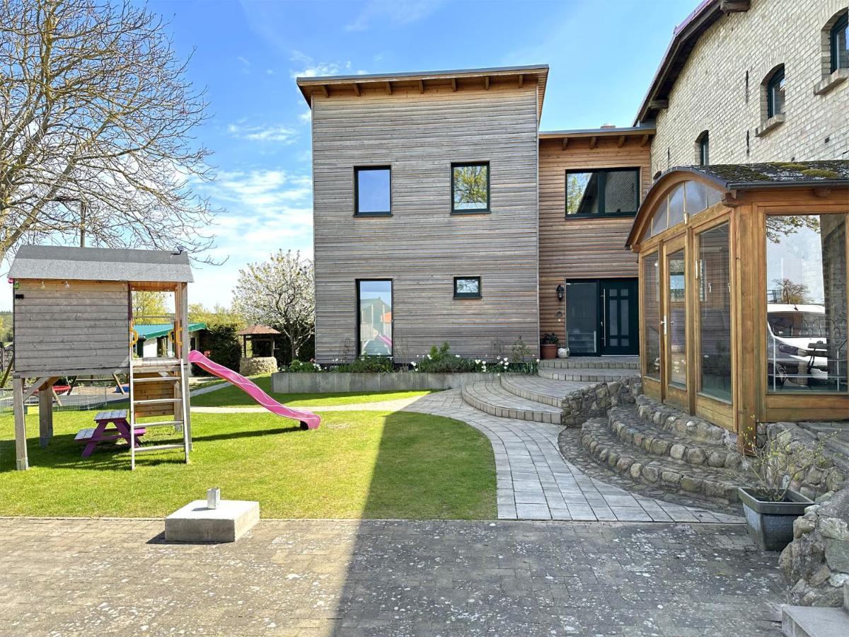 Behindertengerechte Ferienwohnung Nossentiner Huette Bagian luar foto